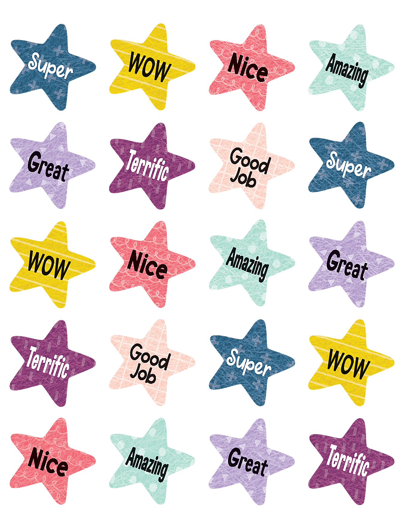 Oh Happy Day Star Rewards Stickers