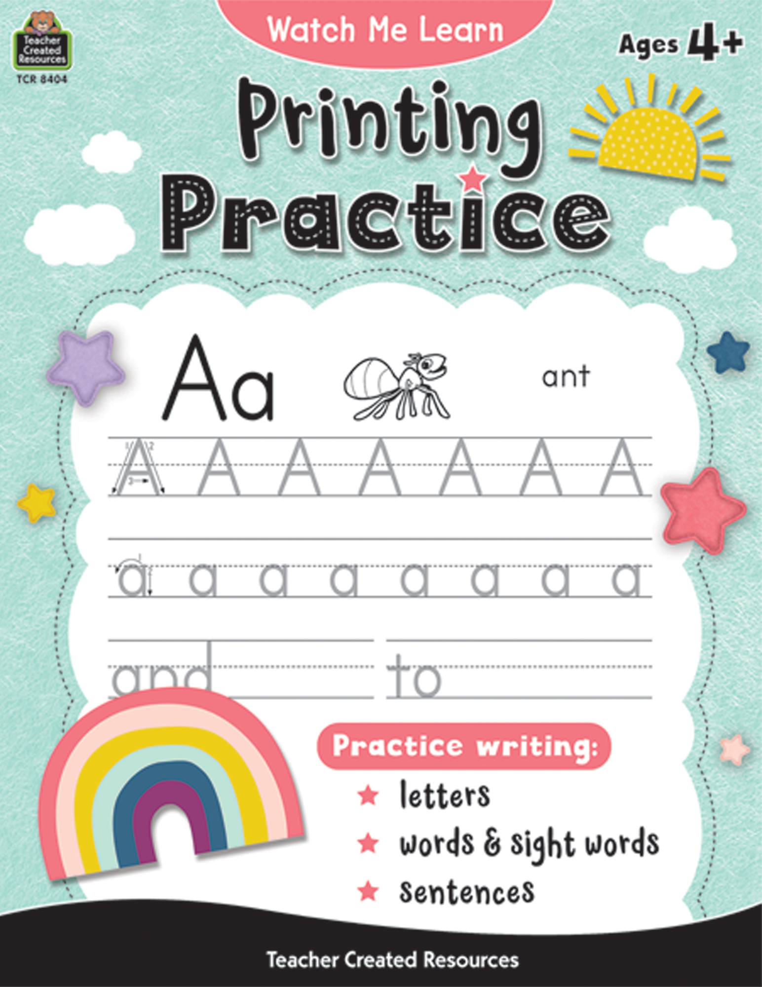 Watch Me Learn: Printing Practice – McGregor's Teacher Supplies