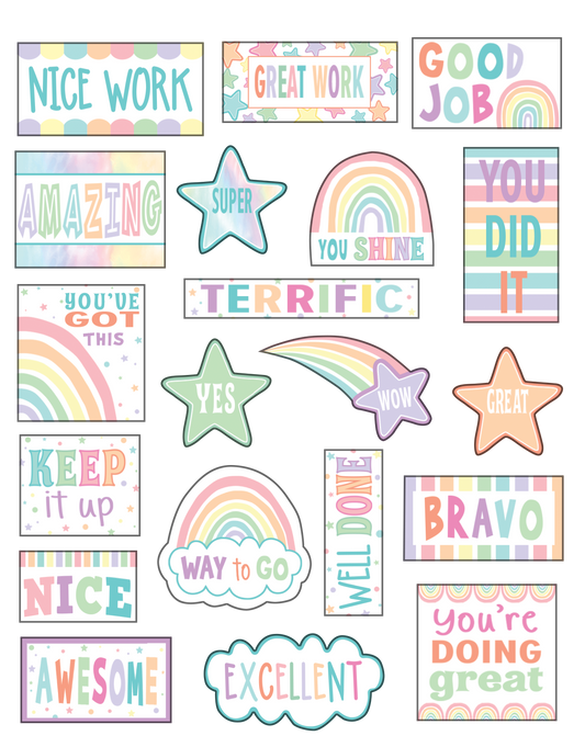 Pastel Pop Stickers