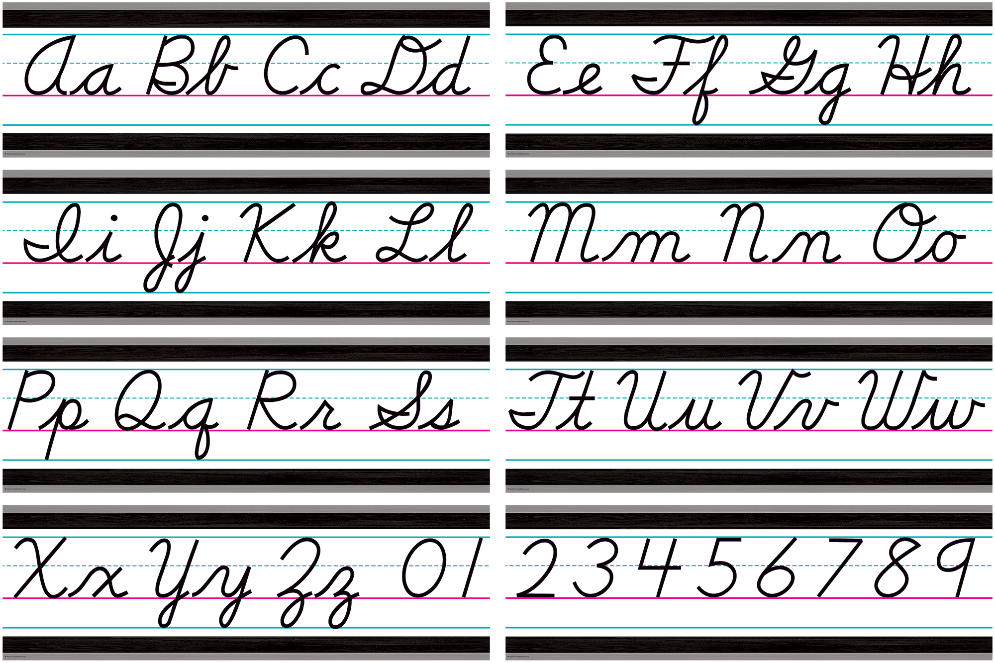 Adding Cursive Modern Farmhouse Cursive Writing Bulletin Board – McGregor's Teacher ...