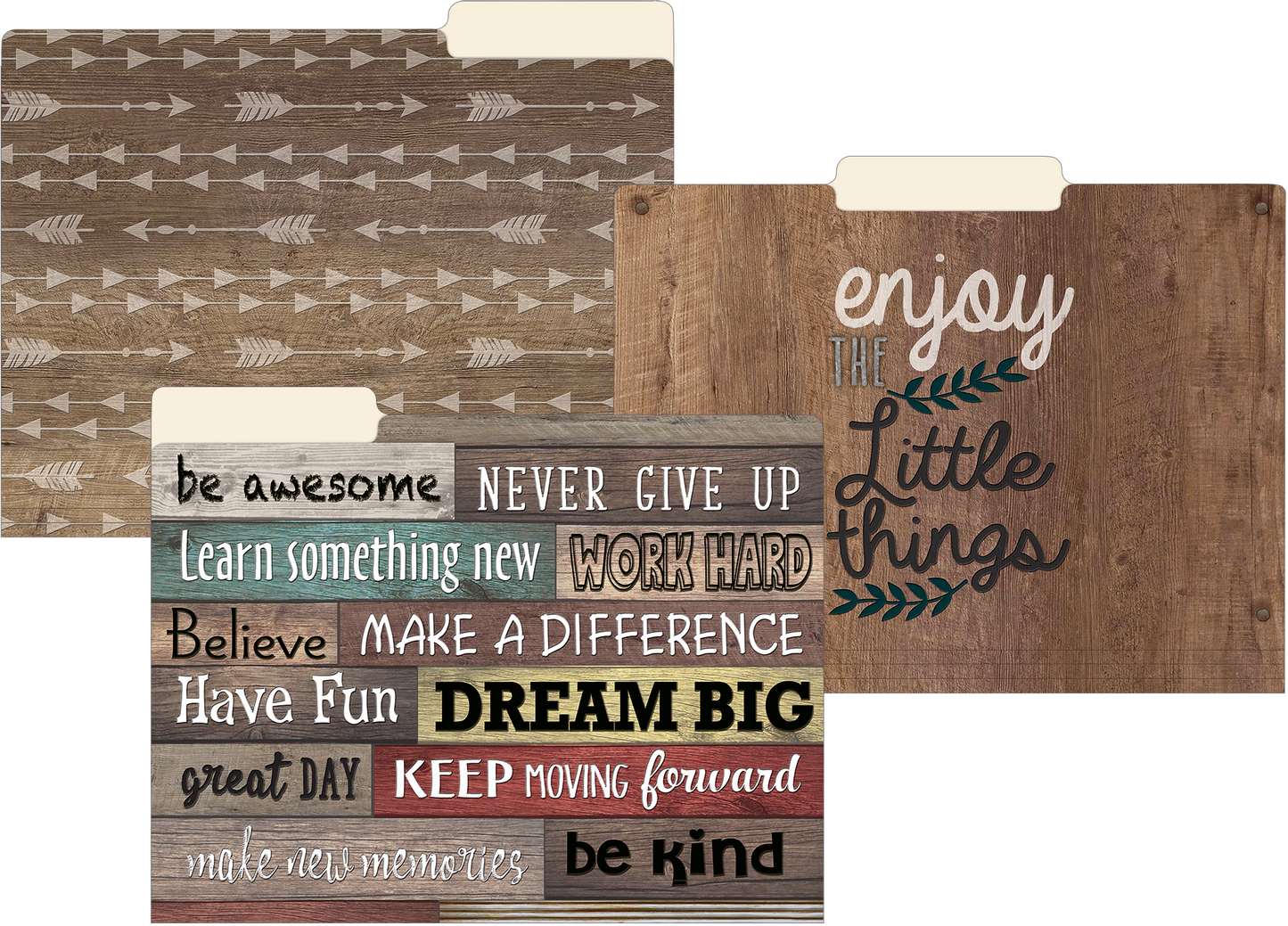 Farmhouse Chic File Folders