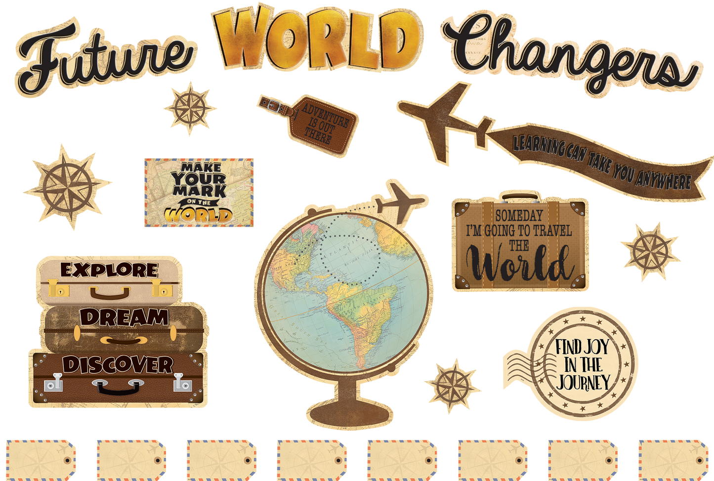 Travel the Map Future World Changers Bulletin Board