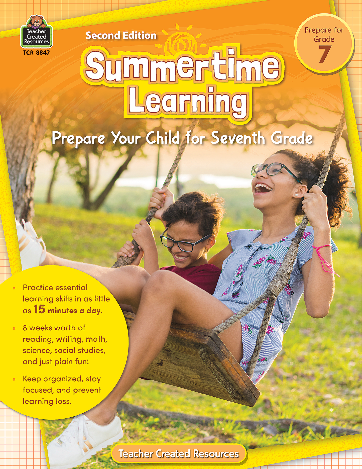 Summertime Learning, Second Edition (Prep. for Gr. 7)