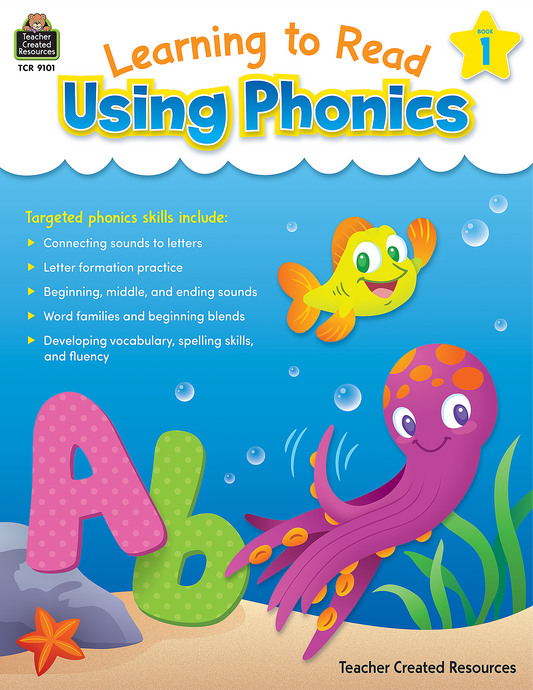 Learning to Read Using Phonics (Book 1)