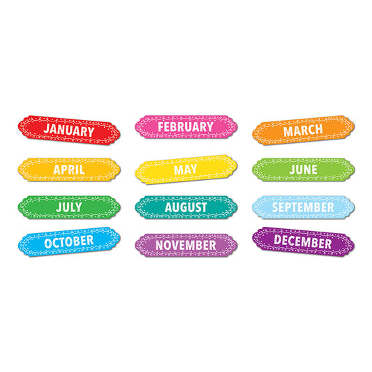 MAGNETIC MONTHS/YEAR CHALK LOOPS