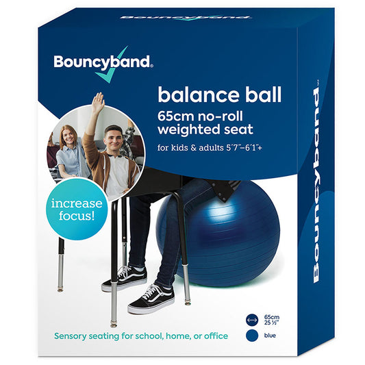 BOUNCYBAND BALANCE BALL 65CM BLUE