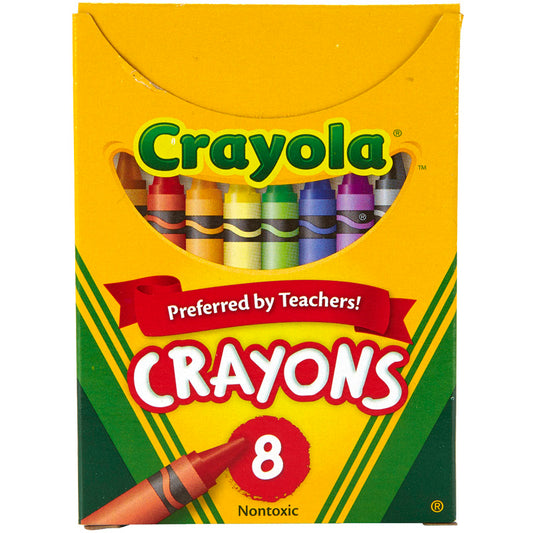 CRAYOLA REGULAR SIZE 8 COLORS