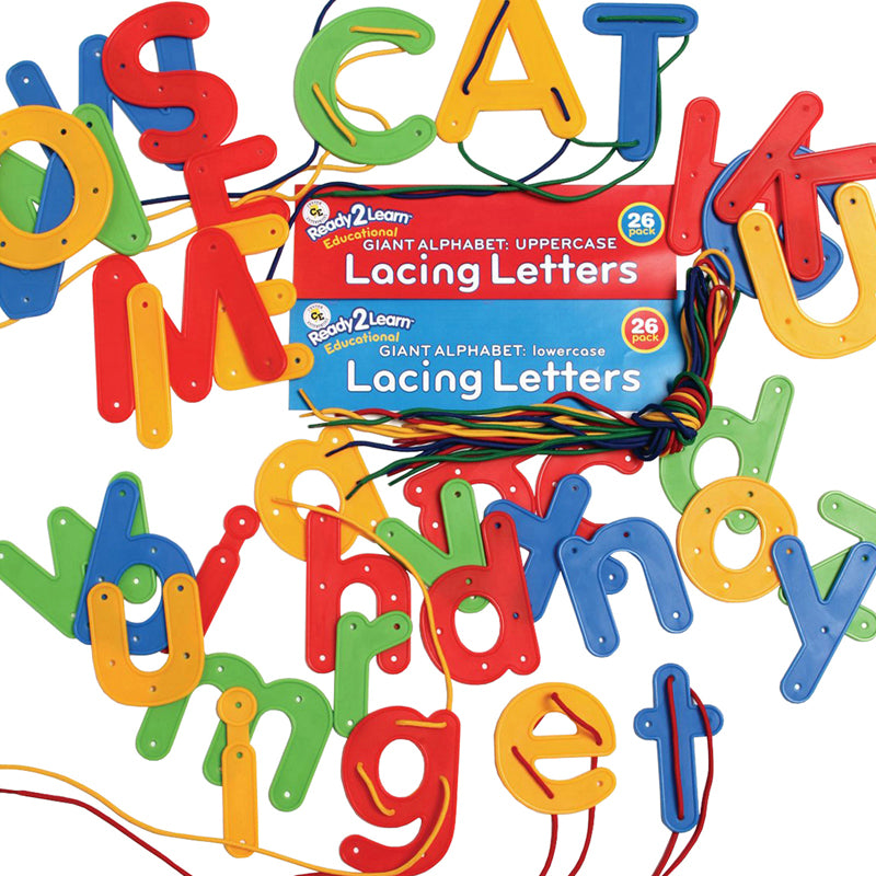 READY2LEARN LACING LETTERS SET OF