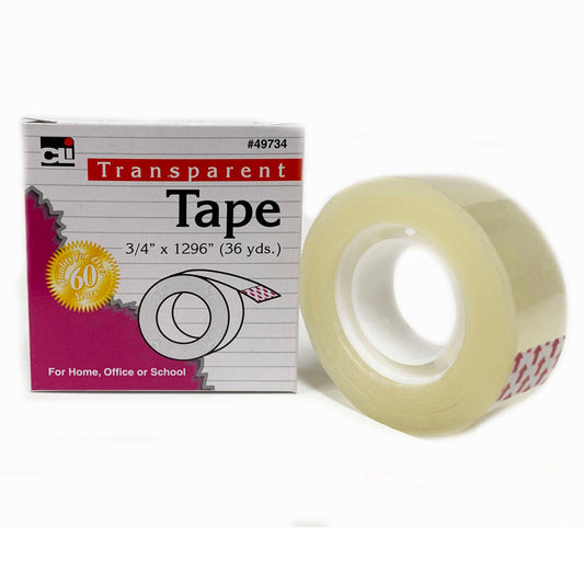 TAPE TRANSPARENT 1IN CORE 1 RL