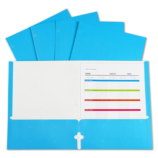 LAMNATD PAPR PORTFOLIOS BLUE 25/PK