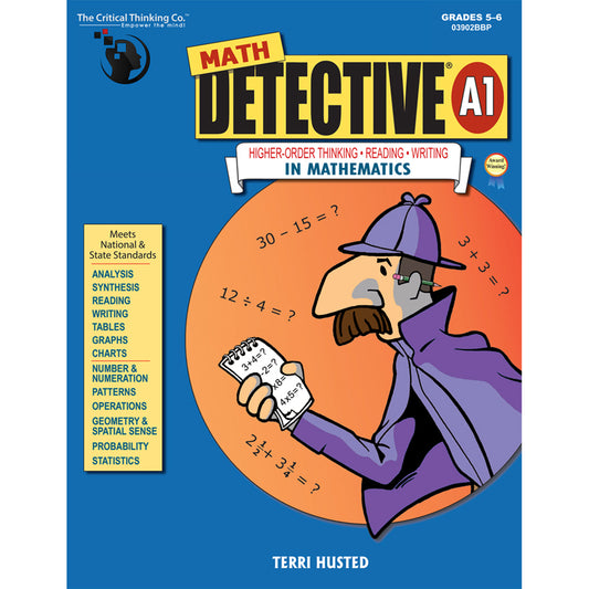 MATH DETECTIVE A1 BOOK GR 5-6