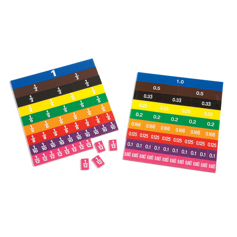 FRACTION & DECIMAL TILES IN BAG