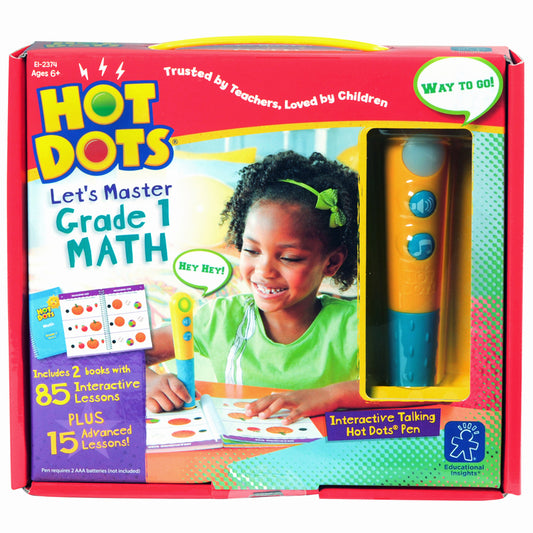 HOT DOTS JR LETS MASTER MATH GR 1