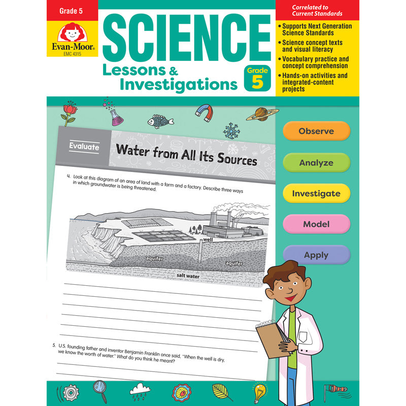 SCIENCE LSSNS & INVESTIGATIONS GR 5