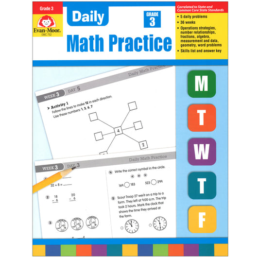 DAILY MATH PRACTICE GR 3