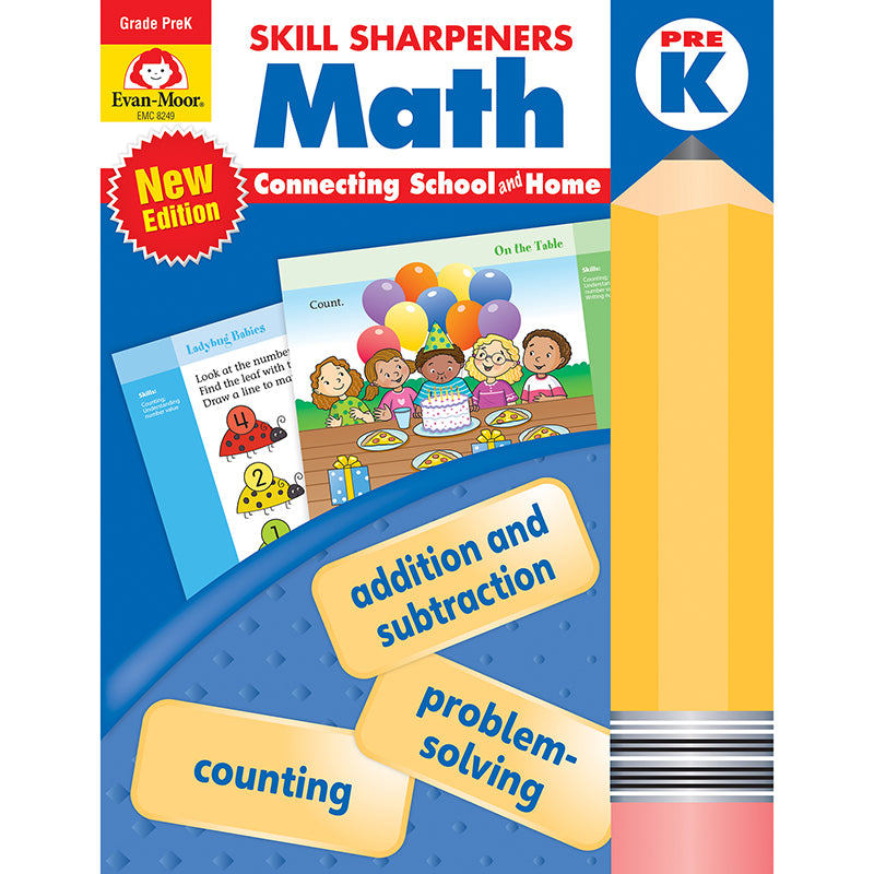 SKILL SHARPENERS MATH GRADE PREK