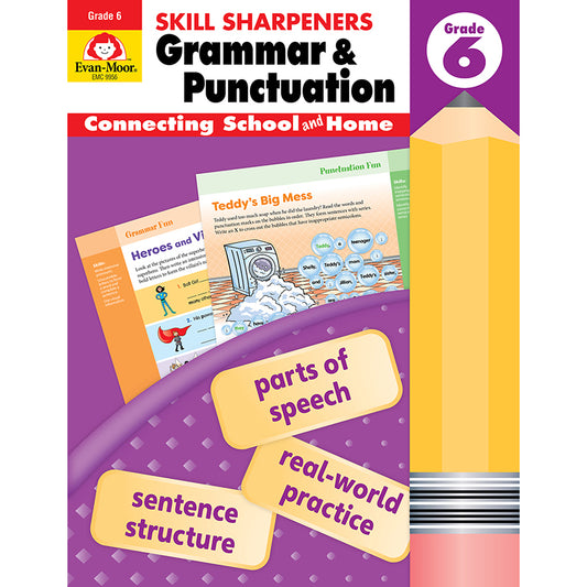 SKILL SHARPENER GRAMMAR & PUNC GR 6