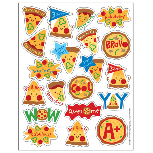 Fun and colorful Eureka Scented Stickers with a long-lasting smell will add an extra touch to graded assignments, classroom crafts and rewards!

80 scented self-adhesive stickers per pack. Individual sticker size varies slightly by design.