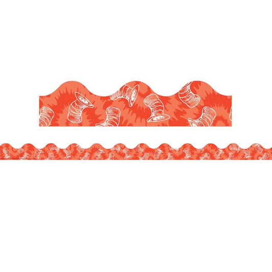 Use Eureka School Deco Trim® to add a finishing border to your displays, windows, doorways or chalkboards. Vibrant colors plus a variety of styles and themes can add creativity to displays, windows, chalkboards and more.

12 strips per package each measuring 2 1/4" x 37" for a total of 37 feet!