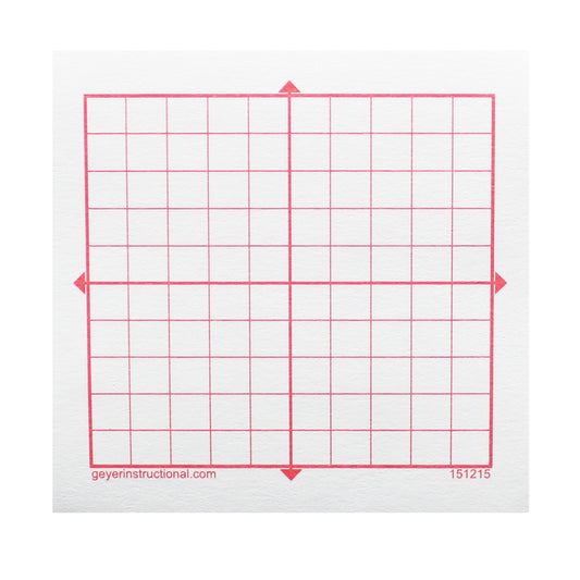 GRAPHNG POST IT NOTES XY AXIS 10X10