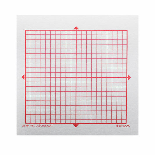 GRAPHNG POST IT NOTES XY AXIS 20X20