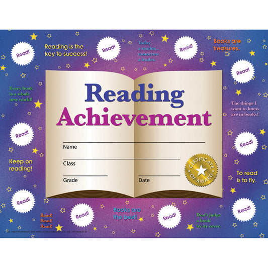 READING ACHIEVEMENT 30/SET