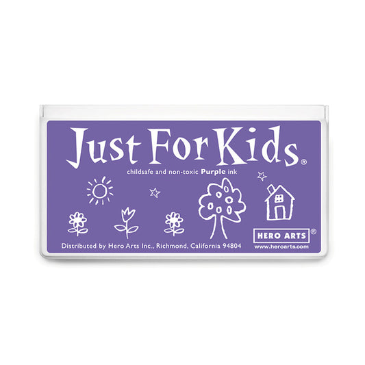 JUMBO JUST FOR KIDS STAMP PAD PURPL