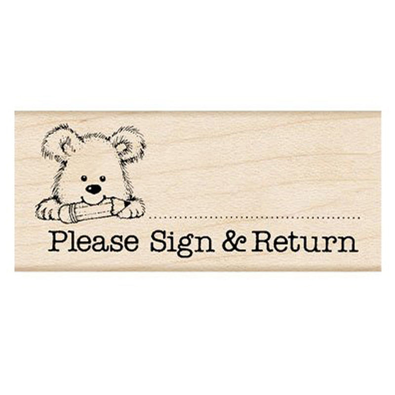 PLEASE SIGN & RETURN PUP