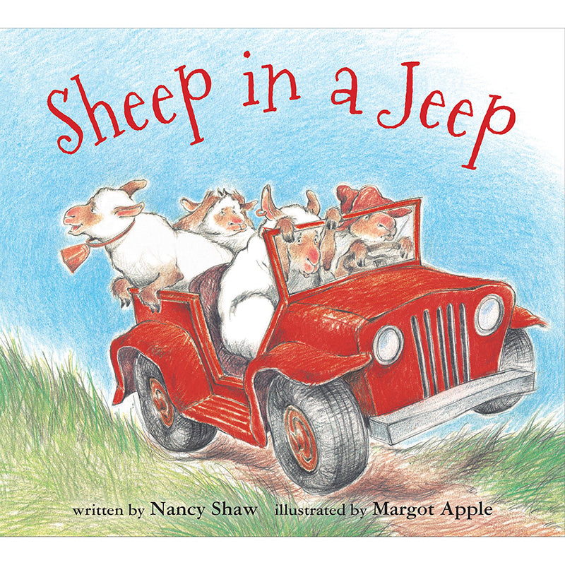 SHEEP IN A JEEP BOARD BOOK