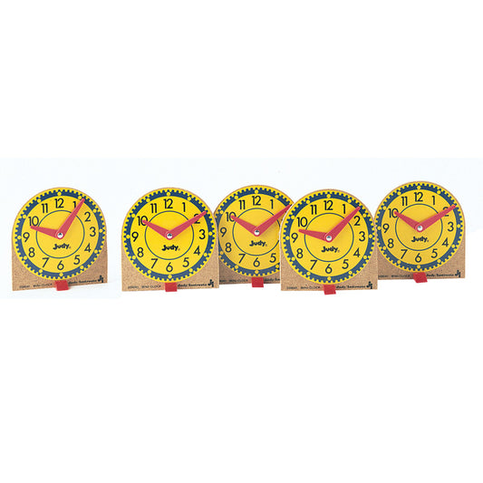 ORIGINAL MINI CLOCKS 12-PK WOOD