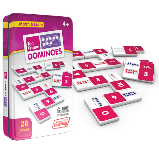 TEN FRAMES DOMINOES