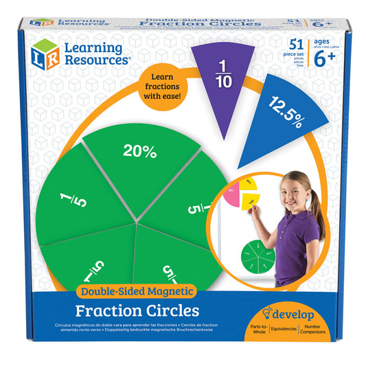 DOUBLE SIDED MAGNETIC FRACTION CIRCLES