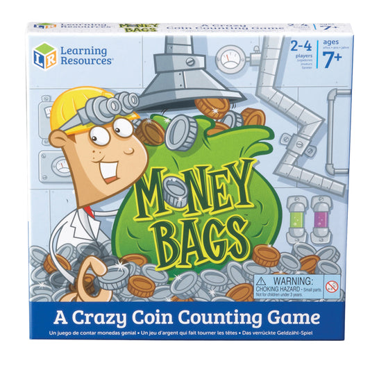 MONEY BAGS A COIN VALUE GAME GR 2+