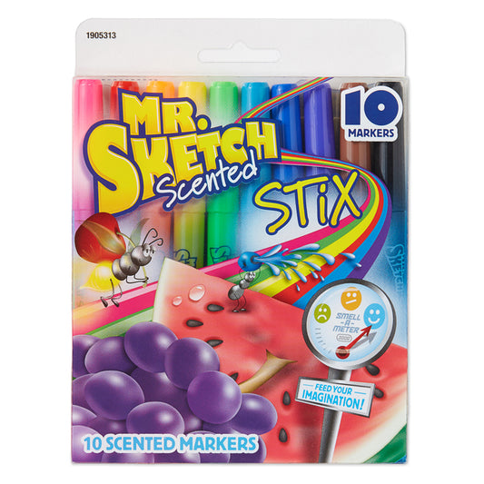 MR SKETCH SCENTED STIX 10CT