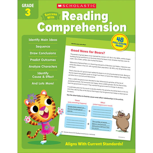 SUCCESS W/ READING COMPREHEN GR 3