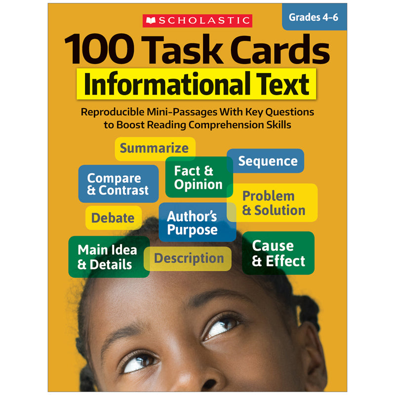 100 TASK CARDS INFORMATIONAL TEXT – McGregor's Teacher Supplies