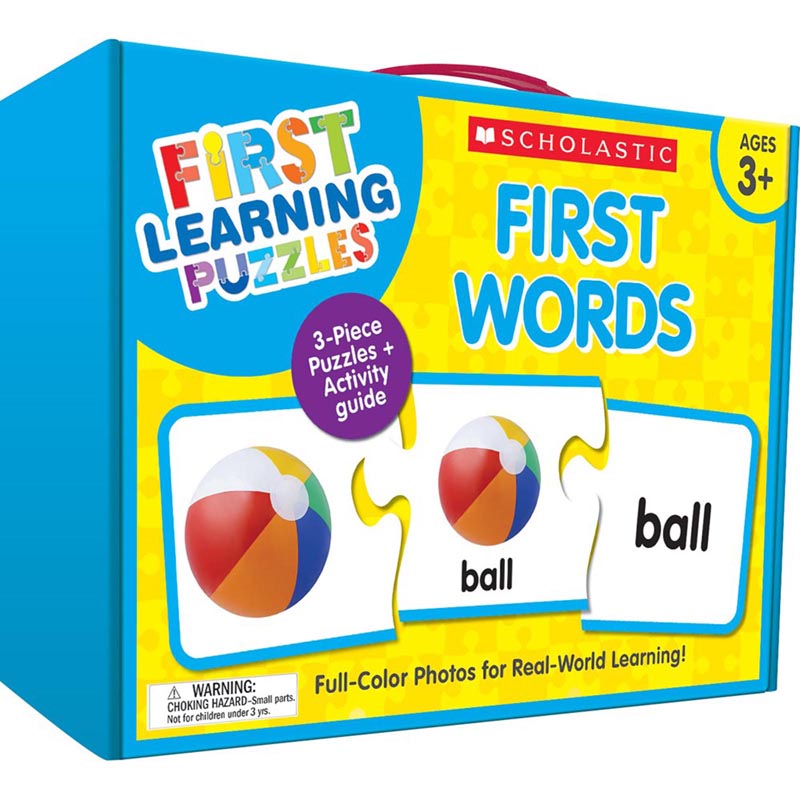 FIRST LEARNING PUZZLES FIRST WORDS