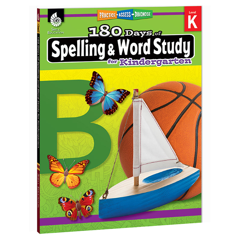 180 DAYS SPELLING & WORD STUDY GR K