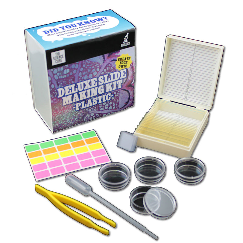 DELUXE SLIDE MAKING KIT PLASTIC