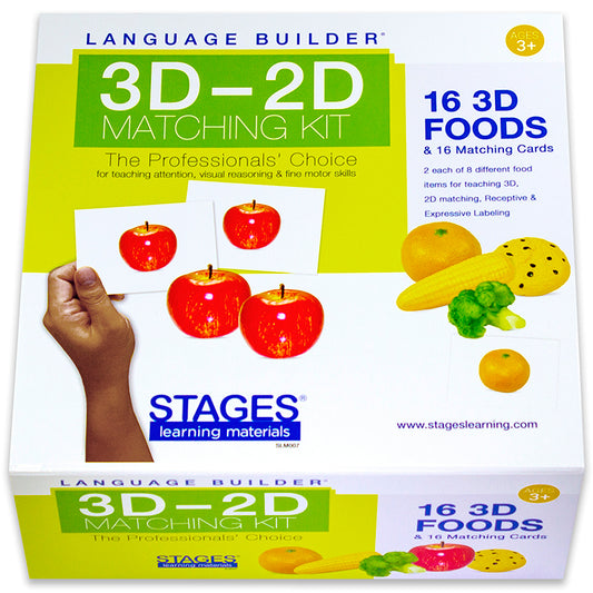 LANG BUILD 3D 2D MATCHING KIT FOODS