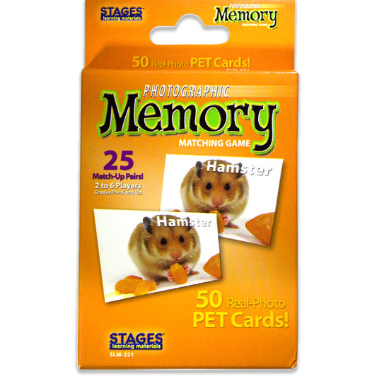 PETS PHOTOGRAPHIC MEMORY MATCHING