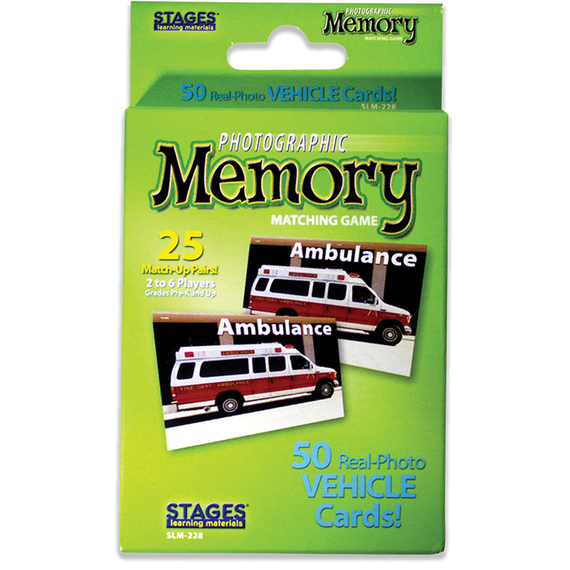 VEHICLES PHOTOGRAPHIC MEMORY