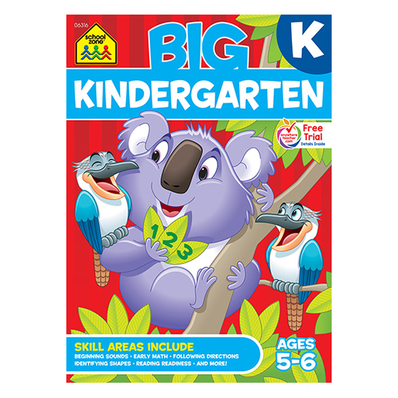 BIG KINDERGARTEN WORKBOOK