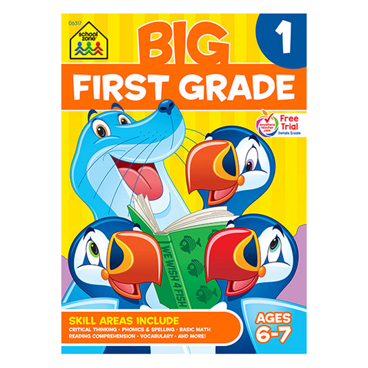 BIG FIRST GRADE WORKBOOK