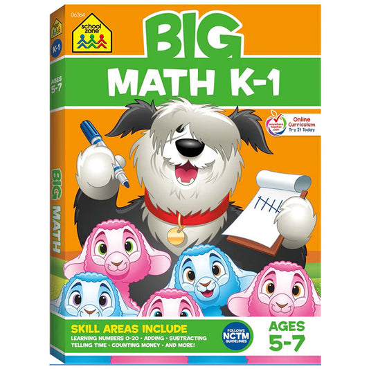 BIG WORKBOOK MATH GRADES K-1