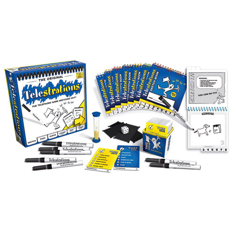 TELESTRATIONS 8 PLAYER ORIGINAL