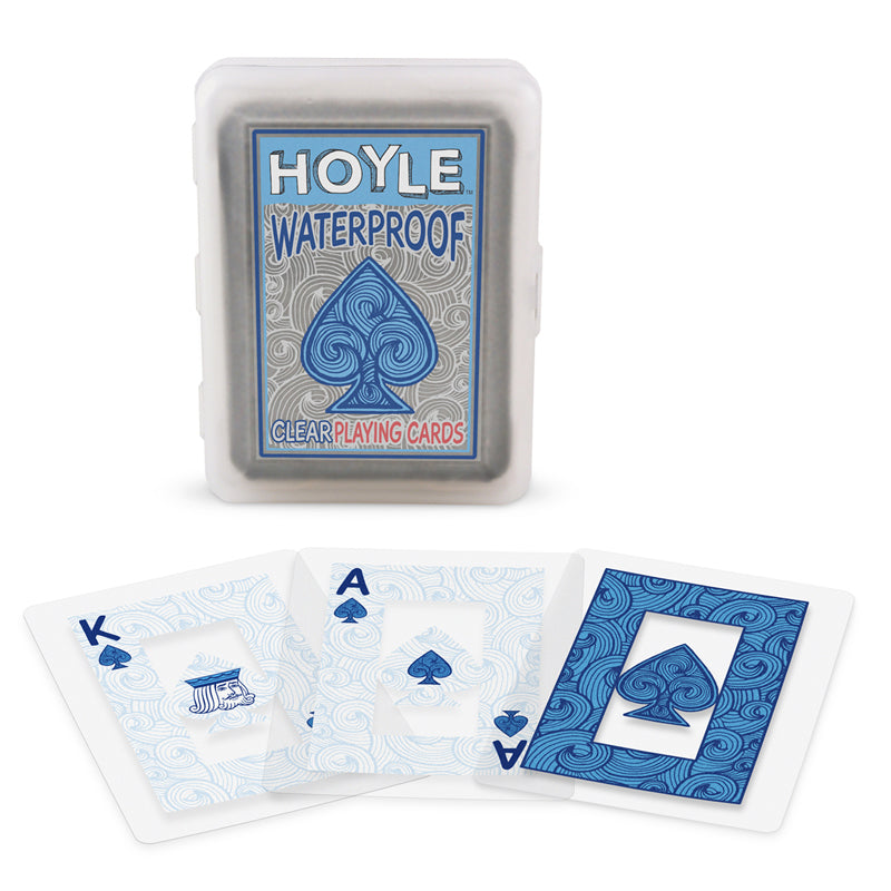 HOYLE CLEAR WTERPROOF PLAYING CARDS