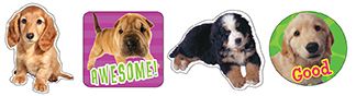 Motivational Dog Stickers